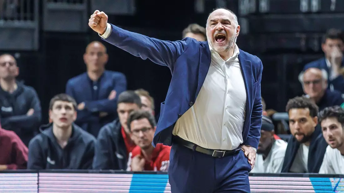 Bayern Münchens Trainer Pablo Laso will mit seinem Team den Titel in der Hauptstadt perfekt machen. - Bild: Andreas Gora/dpa