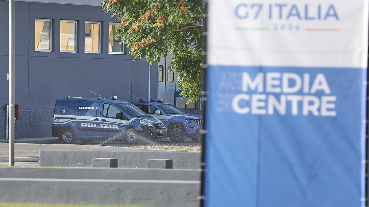 Polizei beim G7-Gipfel am 13.06.2024 - Foto: über dts Nachrichtenagentur