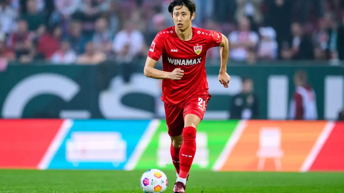 Wechselt zum FC Bayern: Hiroki Ito. - Bild: Tom Weller/dpa