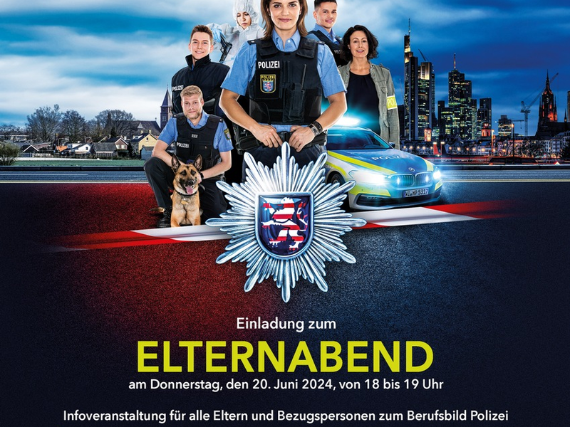 POL-KS: Einladung zum Elternabend im Polizeipräsidium Nordhessen: Infoveranstaltung der Einstellungsberatung für Eltern, Angehörige & Co - Foto: presseportal.de