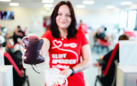 20 Jahre Weltblutspendetag am 14. Juni 2024 / Wenn Blut fehlt, kann es zu spät sein / Aufruf zur Blutspende - Foto: presseportal.de