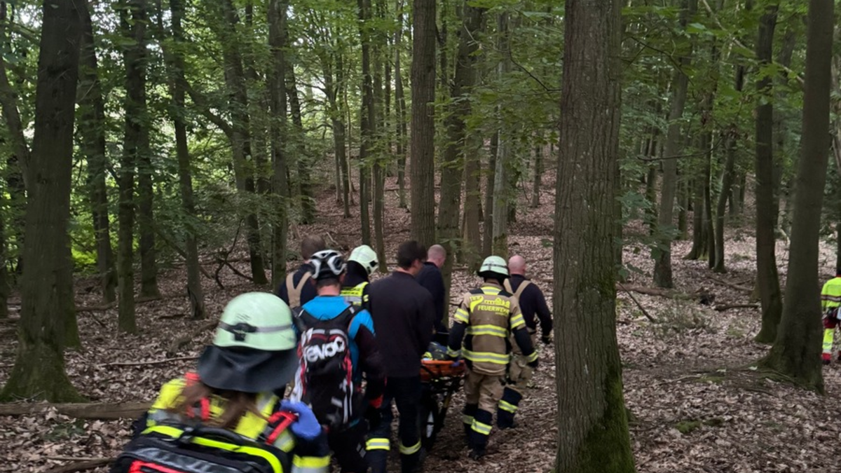 FW-EN: Brandmeldealarm im Kraftwerk - Verletzten Mountainbikefahrer gerettet - Bussard gerettet - Foto: presseportal.de