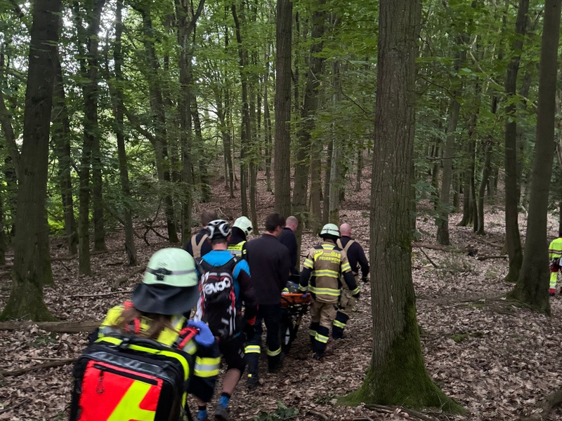 FW-EN: Brandmeldealarm im Kraftwerk - Verletzten Mountainbikefahrer gerettet - Bussard gerettet - Foto: presseportal.de
