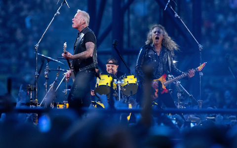 Metallica-Auftritt im Olympiastadion in München. - Foto: Sven Hoppe/dpa