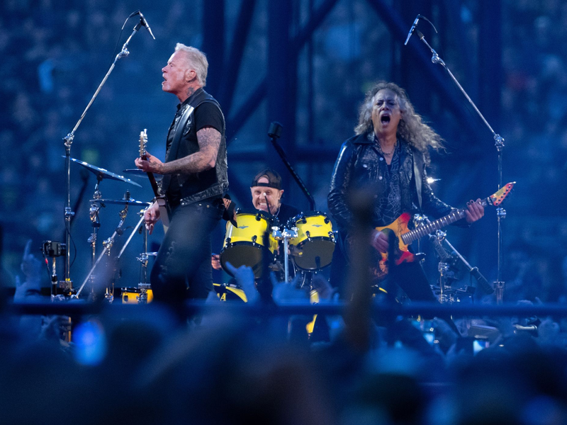 Metallica-Auftritt im Olympiastadion in München. - Foto: Sven Hoppe/dpa