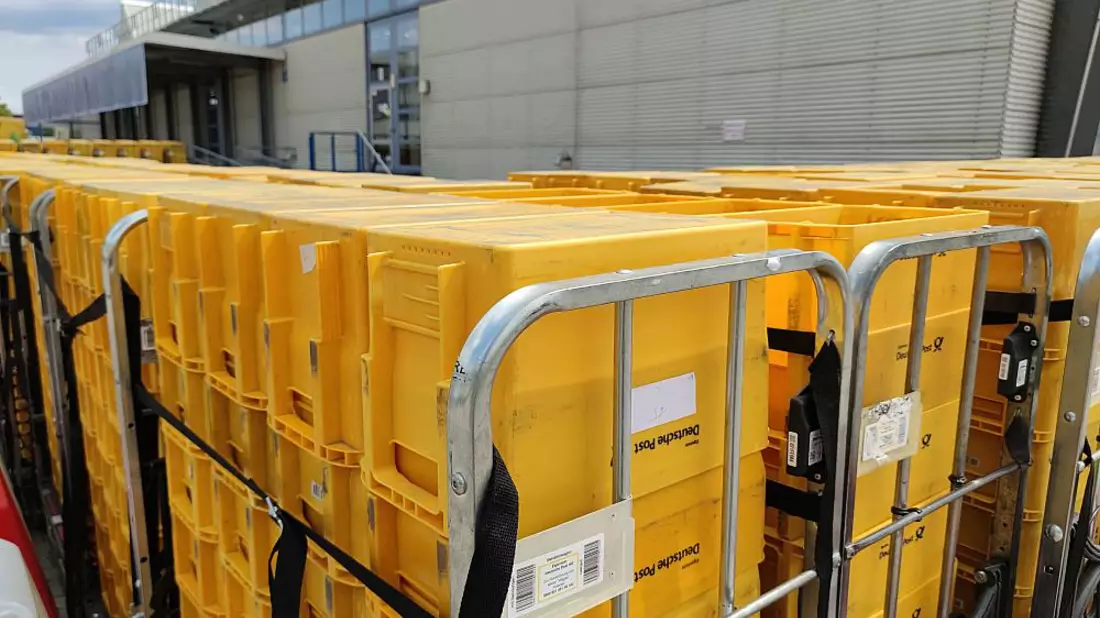 DHL-Logistikzentrum (Archiv) - Bild: über dts Nachrichtenagentur