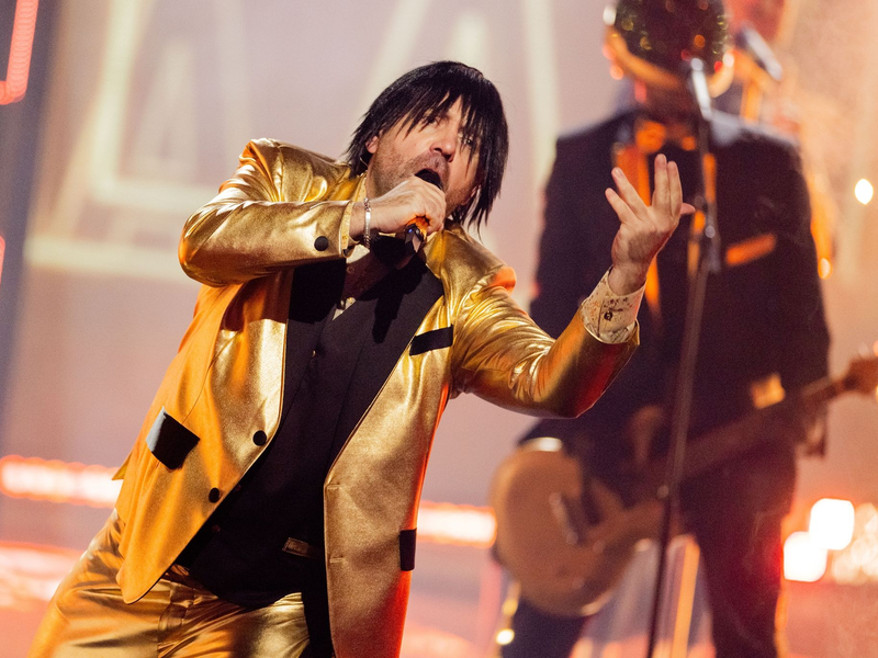 Ballermann-Star Ikke Hüftgold bei einem Auftritt in Köln. - Foto: Rolf Vennenbernd/dpa