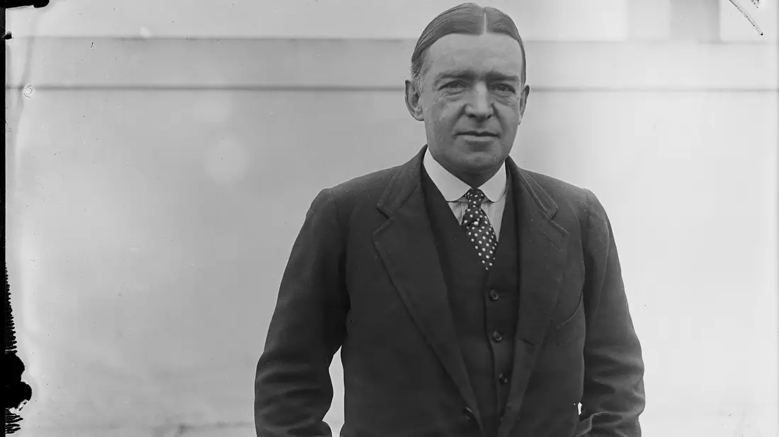 Sir Ernest Shackleton im Januar 1921. - Bild: Uncredited/AP