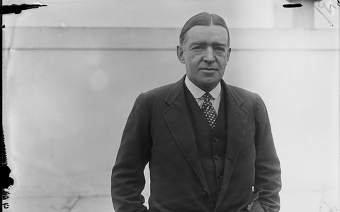 Sir Ernest Shackleton im Januar 1921. - Foto: Uncredited/AP