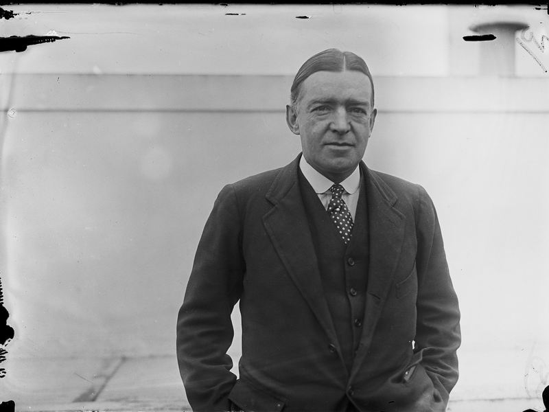 Sir Ernest Shackleton im Januar 1921. - Foto: Uncredited/AP