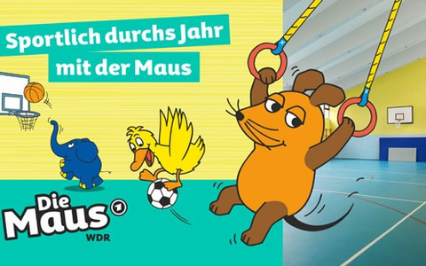 Die Maus - Sportlich durchs Jahr mit der Maus / Ab 1. August auf vielen gängigen Plattformen, unter anderem Amazon, Google und Apple TV digital erhältlich - Foto: presseportal.de