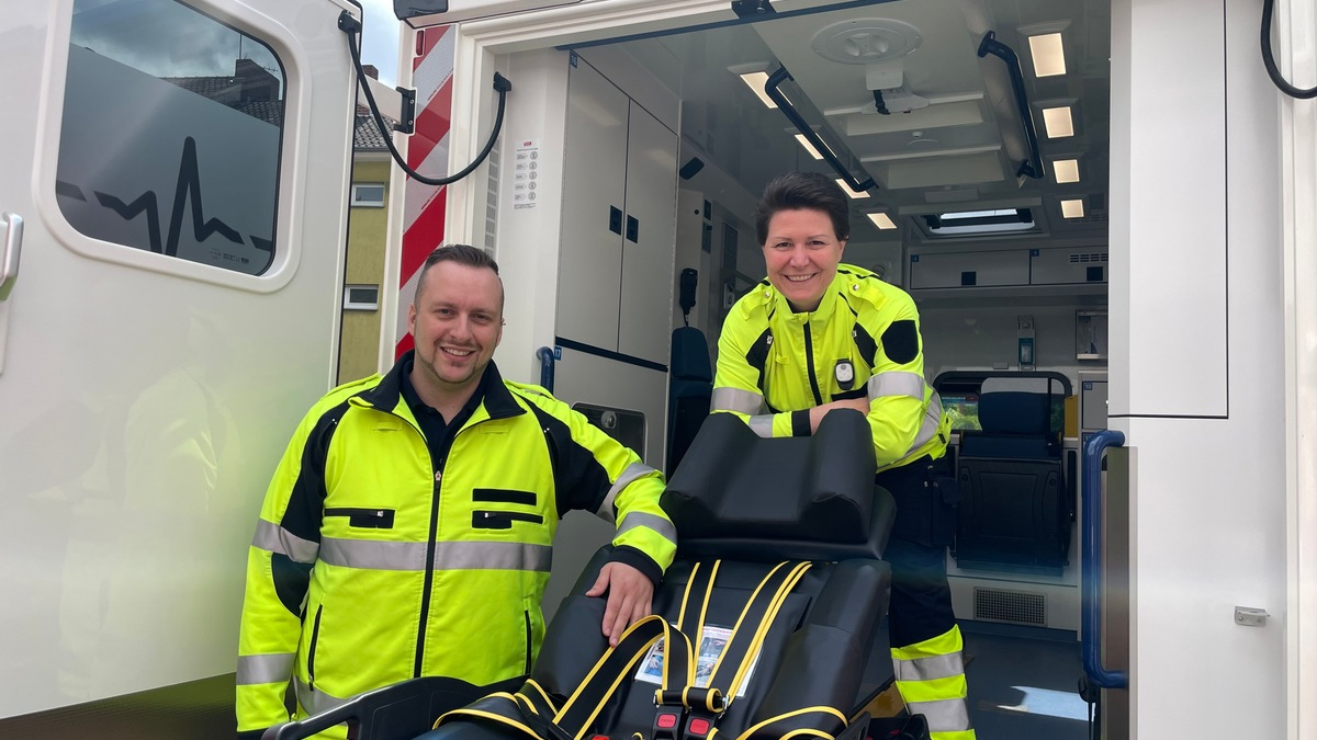 FW-AR: Drei neue Rettungswagen im Dienst der Stadt Arnsberg - Foto: presseportal.de