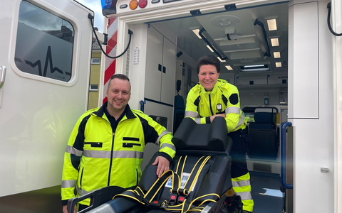 FW-AR: Drei neue Rettungswagen im Dienst der Stadt Arnsberg - Foto: presseportal.de