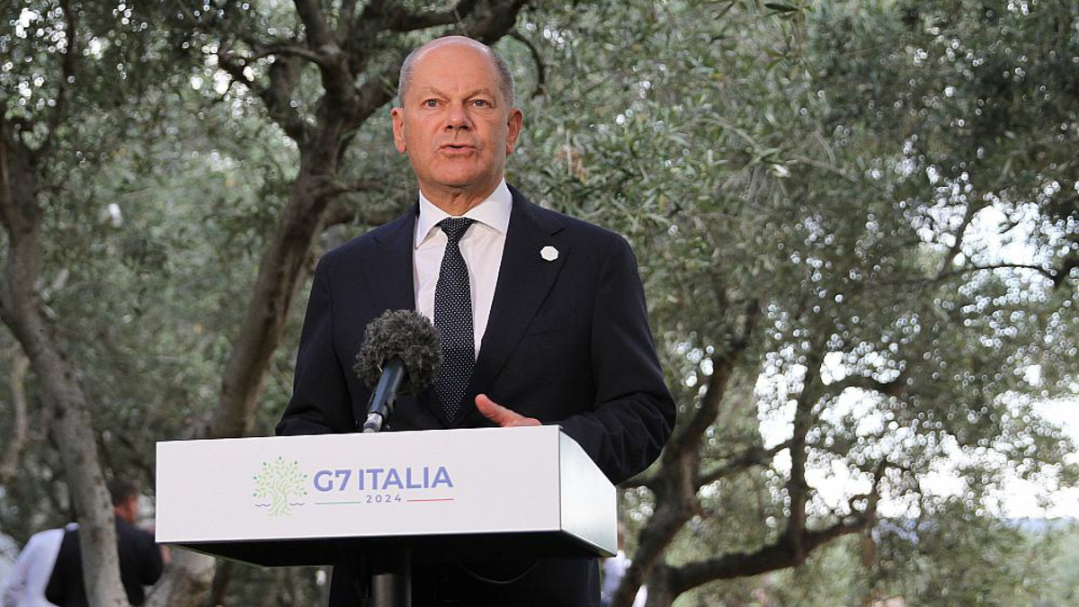 Olaf Scholz am 13.06.2024 - Foto: über dts Nachrichtenagentur