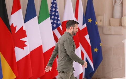 Wolodymyr Selenskyj beim G7-Gipfel am 13.06.2024 - Foto: über dts Nachrichtenagentur