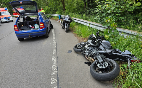FW-EN: Tödlicher Verkehrsunfall auf Prioreier Straße - Foto: presseportal.de