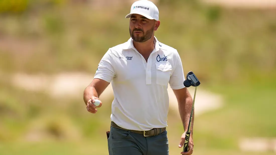 Stephan Jäger startete mit 70 Schlägen in die US Open. - Bild: Mike Stewart/AP/dpa