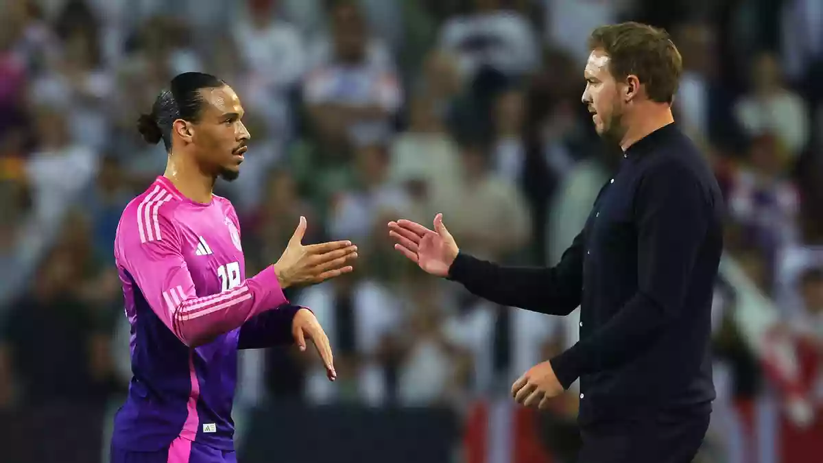 Für Leroy Sané bietet sich nun die Perspektive auf ein erstes erfolgreiches großes Turnier mit der Nationalmannschaft. - Bild: Christian Charisius/dpa