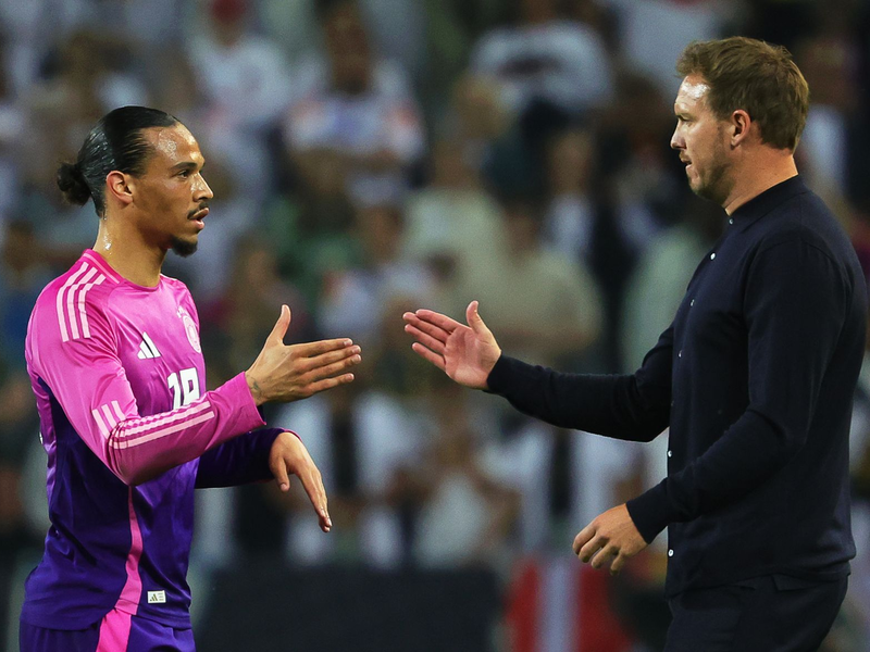 Für Leroy Sané bietet sich nun die Perspektive auf ein erstes erfolgreiches großes Turnier mit der Nationalmannschaft. - Foto: Christian Charisius/dpa