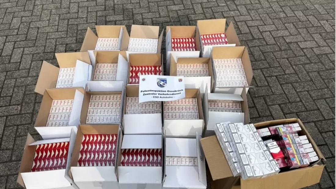 POL-OS: Bissendorf: 500 Zigarettenstangen beschlagnahmt - Routinekontrolle der Autobahnpolizei endet beim Zoll - Bild: presseportal.de