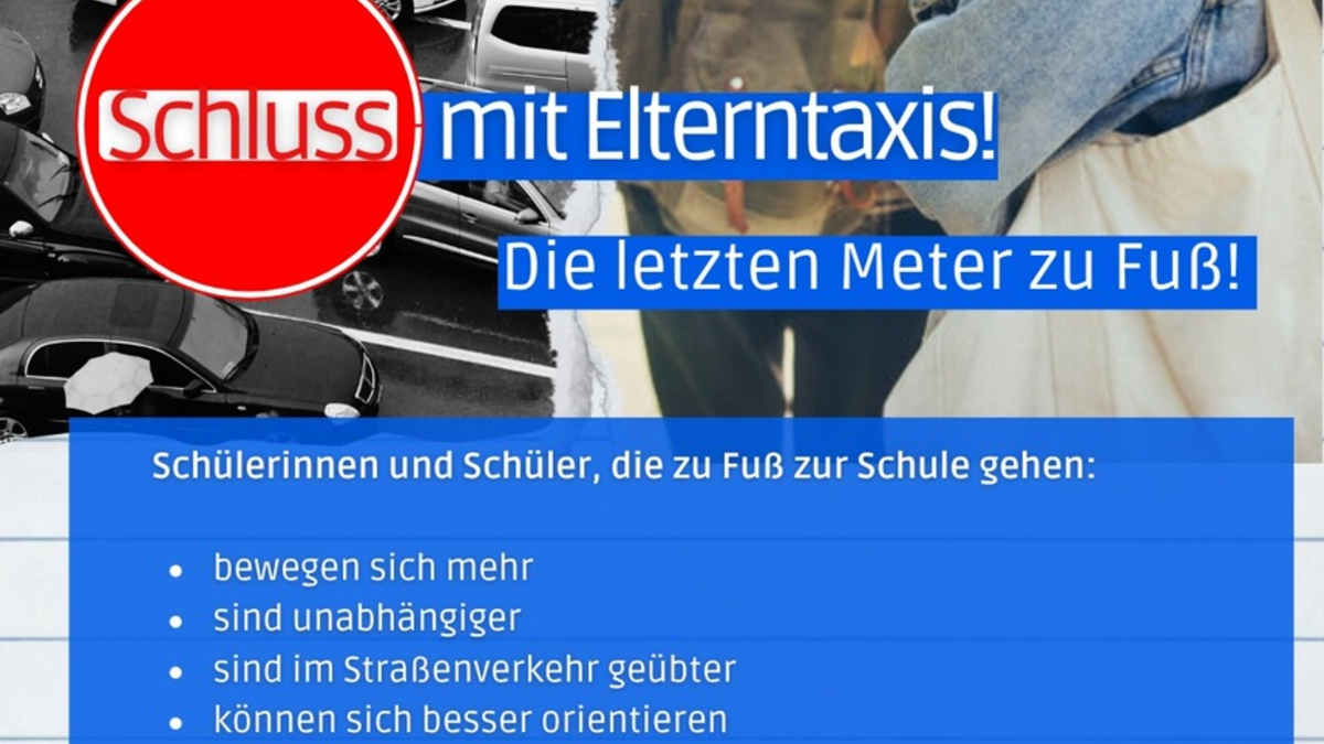 POL-PDMT: Aktionstag Elterntaxi - Foto: presseportal.de