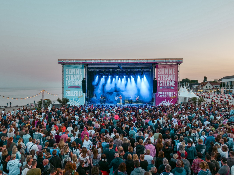 Sonne, Strand & Sterne 2024 / 3. bis 7. Juli - Musik-Beachfestival für die ganze Familie: NDR-Festival mit Alex Christensen, Schlagerparty und Fanta 4 - Foto: presseportal.de