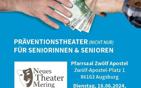 POL Schwaben Nord: Lug und Betrug - Präventionstheater - Foto: presseportal.de