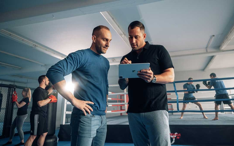 Falk Berberich und Robin Baumann von der BB Kampfsport GmbH: Von den großen Vorteilen der Kampfkunst soll jeder profitieren können - Foto: presseportal.de