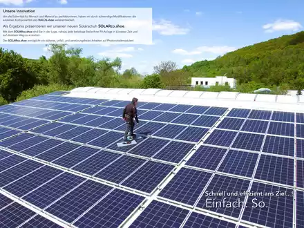 SOLARco.shoe - In Zukunft begehen Sie Solarmodule! - Foto: presseportal.de