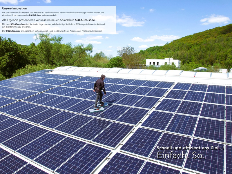 SOLARco.shoe - In Zukunft begehen Sie Solarmodule! - Foto: presseportal.de