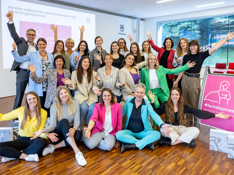 Abschluss Mentoringprogramm - Foto: © FH Salzburg/wildbild über pressetext.de