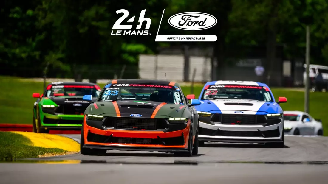 Ford setzt mit dem Mustang GT3 bei den 24 Stunden von Le Mans die lange Motorsport-Tradition der Marke fort - Bild: presseportal.de