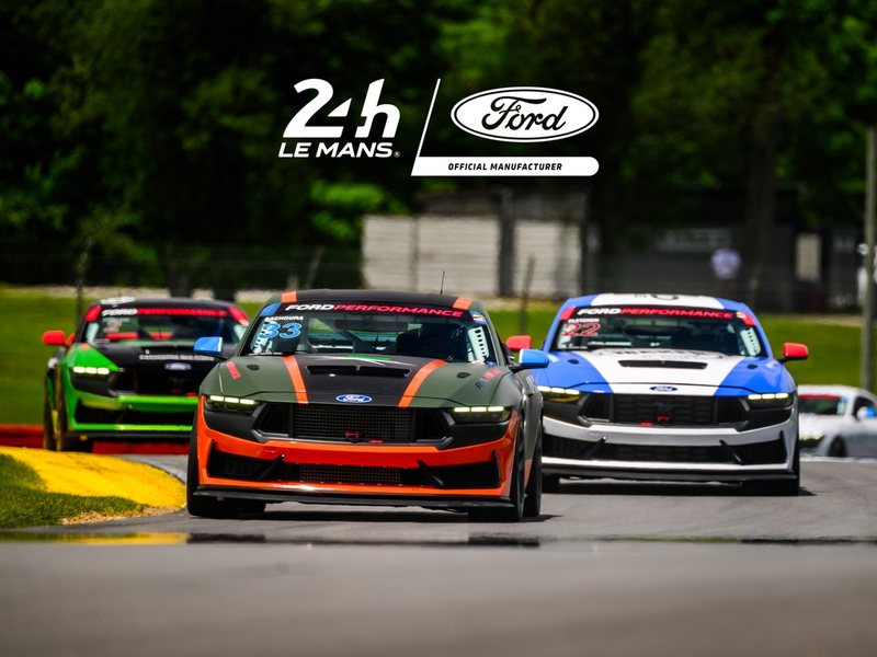 Ford setzt mit dem Mustang GT3 bei den 24 Stunden von Le Mans die lange Motorsport-Tradition der Marke fort - Foto: presseportal.de