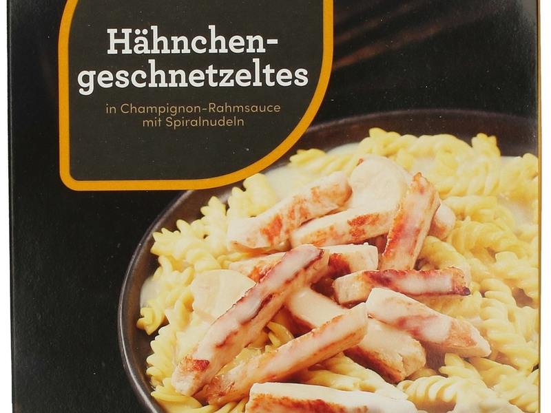 Der Hersteller Allgäu Fresh Foods GmbH & Co. KG informiert über einen Warenrückruf des Produktes Chef Select Hähnchengeschnetzeltes in Champignon-Rahmsauce mit Spiralnudeln, 400g - Foto: presseportal.de