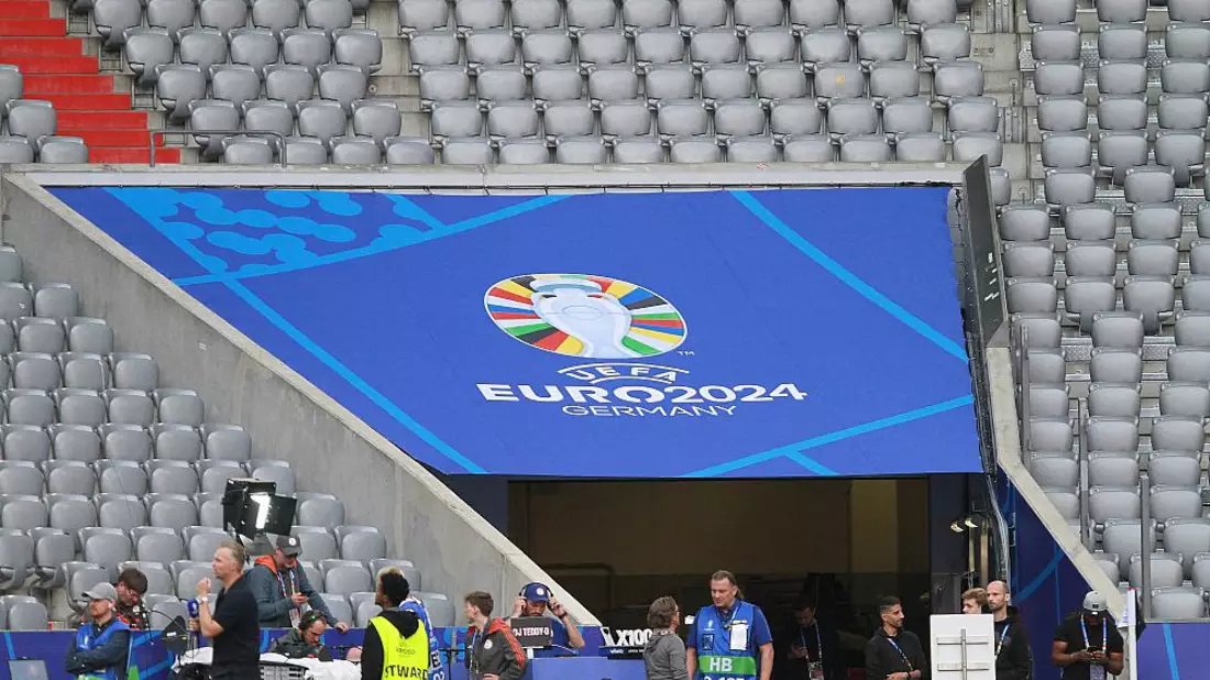 Logo von Euro 2024 vor Eröffnungsspiel am 14.06.2024 - Bild: über dts Nachrichtenagentur
