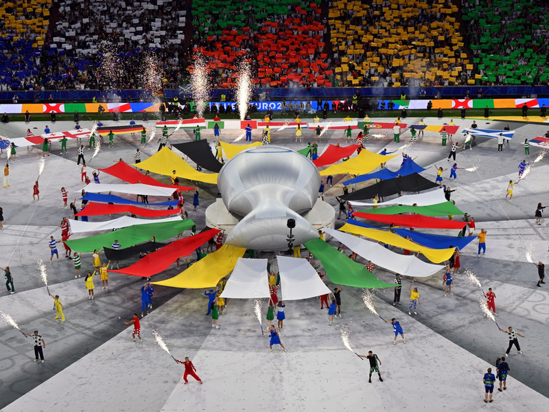 Die Fußball-EM in Deutschland ist fulminant gestartet. - Foto: Peter Kneffel/dpa