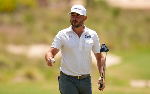 Spielt bei der US Open gutes Golf: Stephan Jäger. - Foto: Mike Stewart/AP/dpa