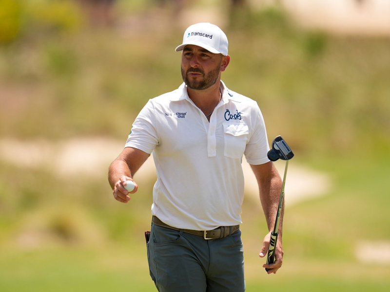 Spielt bei der US Open gutes Golf: Stephan Jäger. - Foto: Mike Stewart/AP/dpa