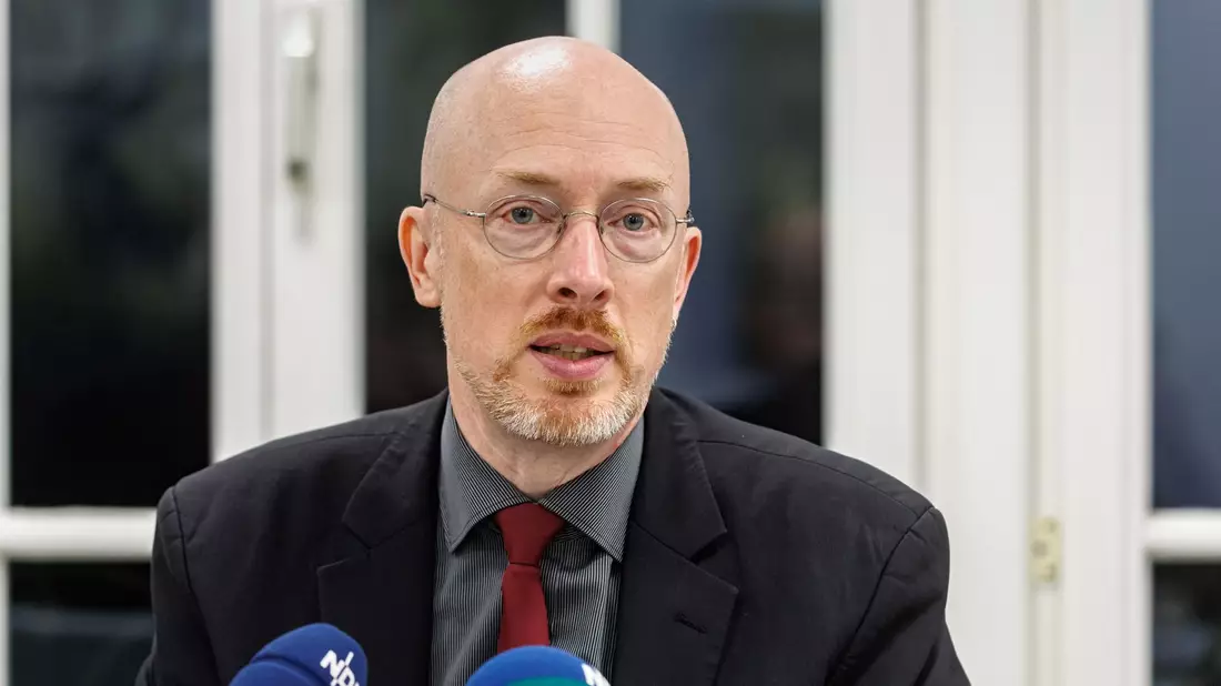 Der Innenminister von Mecklenburg-Vorpommern: Christian Pegel. - Bild: Markus Scholz/dpa