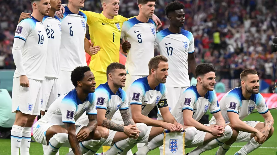 Englands Nationalteam trifft zum EM-Start auf Serbien. - Bild: Robert Michael/dpa