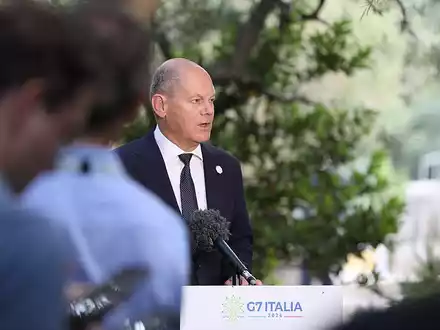 Olaf Scholz am 13.06.2024 - Foto: über dts Nachrichtenagentur