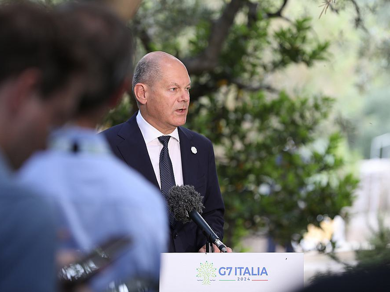 Olaf Scholz am 13.06.2024 - Foto: über dts Nachrichtenagentur