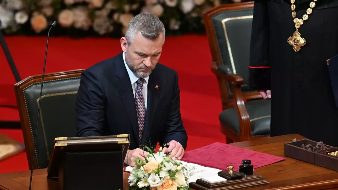 Der neue slowakische Präsident Peter Pellegrini. - Bild: Alek Václav/CTK/dpa