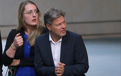 Katharina Dröge und Robert Habeck am 14.06.2024 - Foto: über dts Nachrichtenagentur