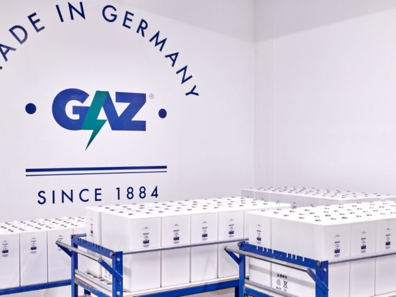 GAZ stellt innovative LFP-Speichersysteme vor - Foto: presseportal.de