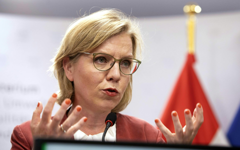 Klimaschutzministerin Leonore Gewessler ist in der Kritik: Sie «stellt sich über die Verfassung, weil sie es mit ihrer grünen Ideologie nicht vereinbaren kann, gesetzeskonform zu handeln.» - Foto: Alex Halada/APA/dpa