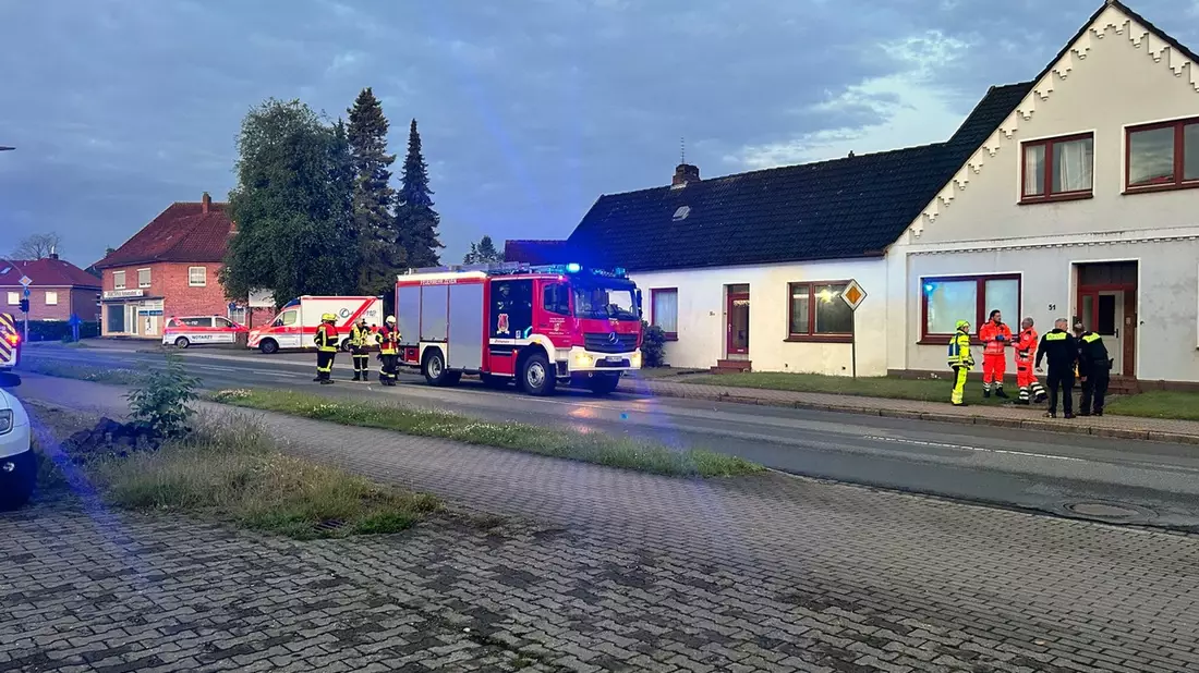 FW-ROW: Gasaustritt in Einfamilienhaus - Bild: presseportal.de