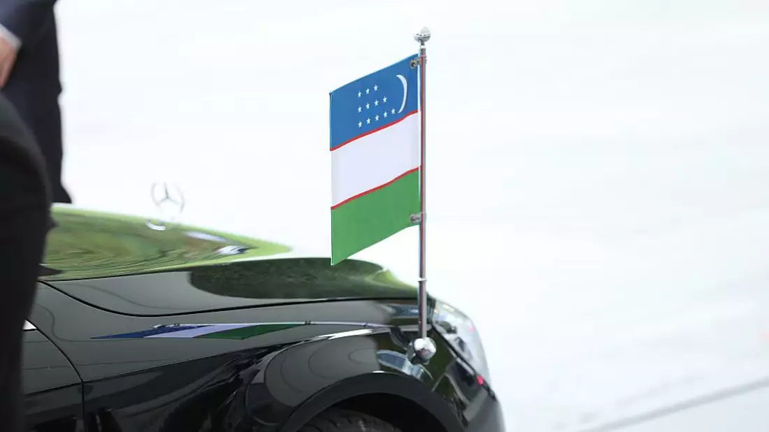 Flagge von Usbekistan (Archiv) - Bild: über dts Nachrichtenagentur