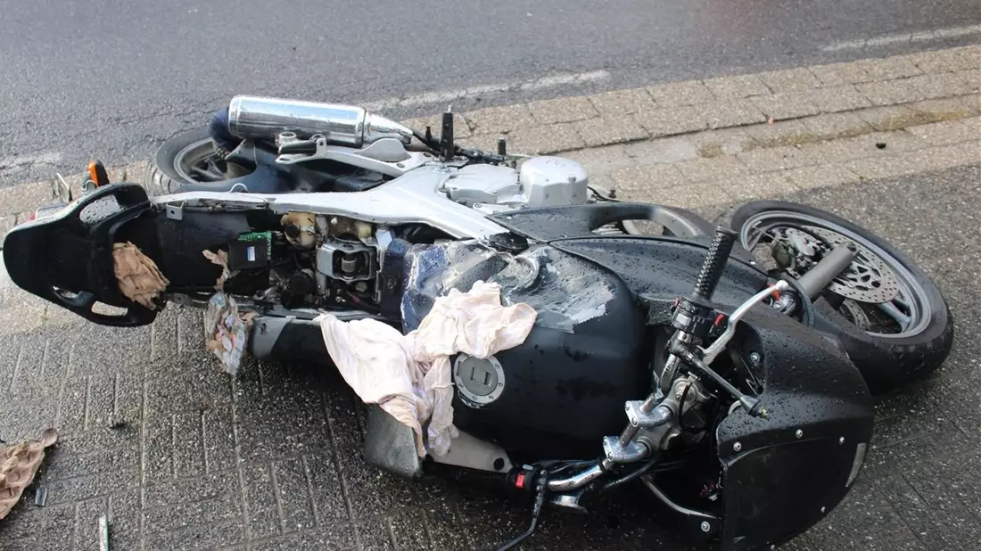 POL-DN: Unfall mit gestohlenem Motorrad - Bild: presseportal.de