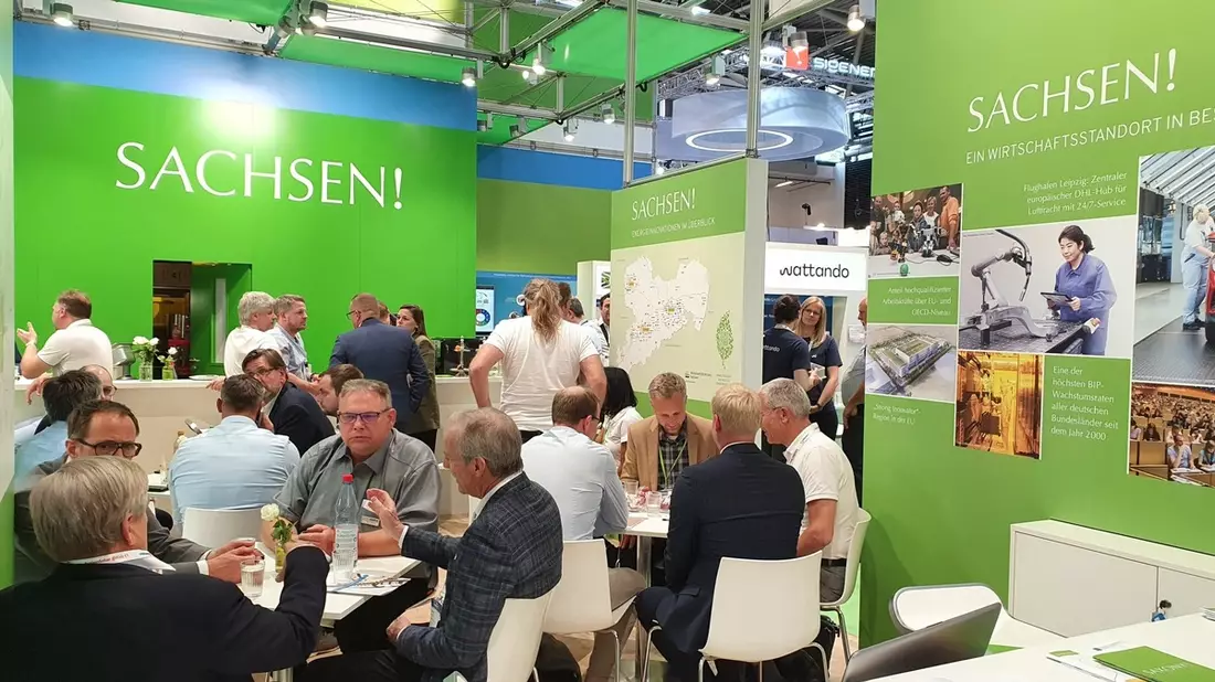 Sächsische Expertise rund um Batterien und Energiespeicher auf der ees in München - Bild: presseportal.de